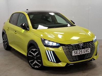 Metallic ageuda yellow New 2025 Peugeot 208 Premium Hatchback | £19,498 (Fair price)