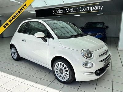 Used Fiat 500 Lounge 69 HP (50 kW) 2018 White Hatchback