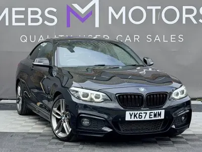 Used BMW 218 M Sport 2017 Black Coupe