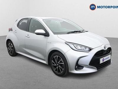 Used Toyota Yaris Hybrid Design 2021 Silver Hatchback