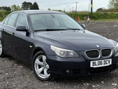 Usado BMW 525 2006 Azul Berlina