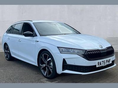 New Skoda Octavia SportLine 147 HP (108 kW) 2026 White Estate