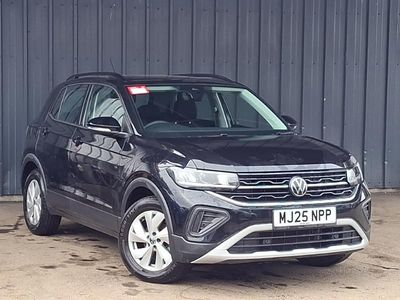 Used VW T-Cross Life 95 HP (69 kW) 2025 Black SUV
