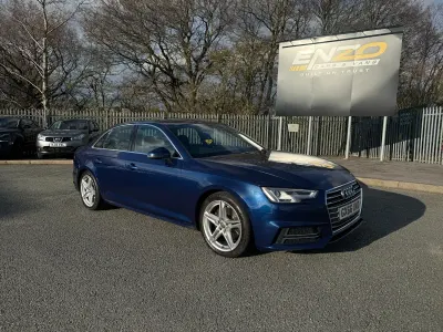 Used Audi A4 S-Line 2016 Blue Sedan