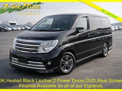 Used Nissan Elgrand 2008 Black MPV