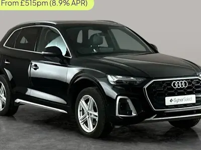 Begagnad Audi Q5 S-Line 204 HK (150 kW) 2023 Svart SUV