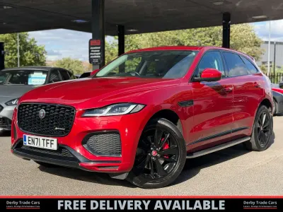 Used Jaguar F-Pace R-Dynamic 2021 Red SUV
