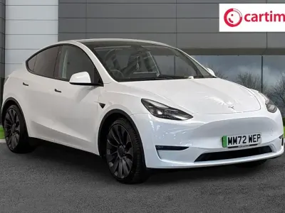 Used Tesla Model Y Performance 313 kW (426 HP) 2022 White SUV