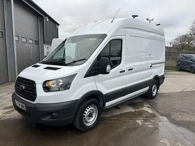 Used Ford Transit 130 HP (95 kW) 2018 White Van