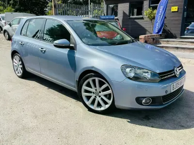 Used VW Golf VI GT 160 HP (117 kW) 2009 Blue Hatchback
