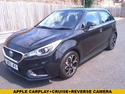 Used MG MG3 Exclusive 106 HP (77 kW) 2023 Black Hatchback