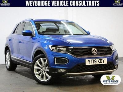 Blue Used 2019 VW T-Roc SEL SUV | £20,795 (Fair price)