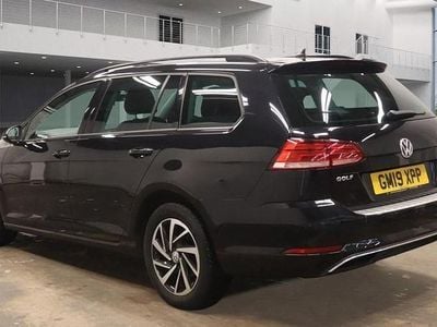 Used VW Golf VII Match 115 HP (84 kW) 2019 Deep black pearl Estate