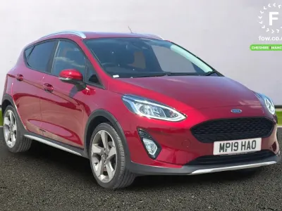 Used Ford Fiesta Active 125 HP (91 kW) 2019 Red Hatchback