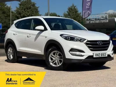 Used Hyundai Tucson 132 HP (97 kW) 2017 White SUV