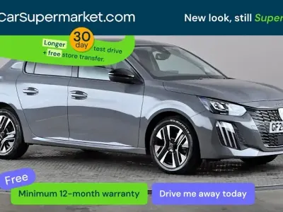 Begagnad Peugeot 208 Allure 101 HK (74 kW) 2025 Grå Halvkombi