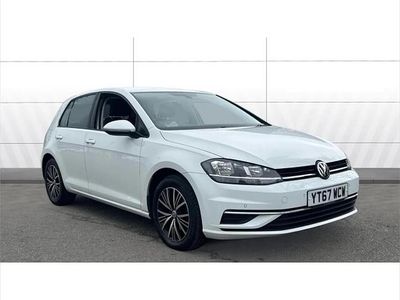 Used VW Golf VII SE 125 HP (91 kW) 2017 White Hatchback