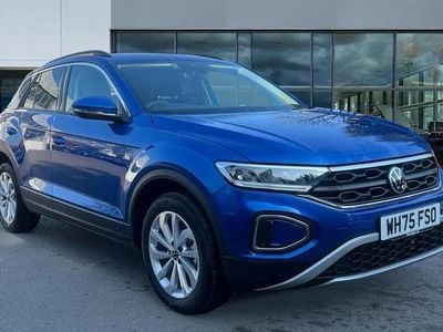 New VW T-Roc Match 150 HP (110 kW) 2026 Ravenna blue metallic SUV