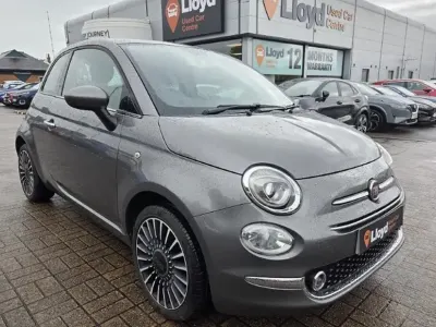 Used Fiat 500 Lounge 69 HP (50 kW) 2018 Grey Hatchback