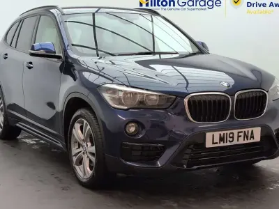 Used BMW X1 Sport Line 138 HP (101 kW) 2019 Blue SUV