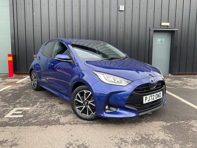 Blue Used 2023 Toyota Yaris Hybrid Design Hatchback | £15,499 (Good price)