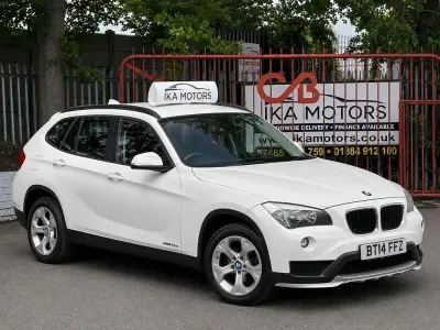 Used BMW X1 Sport Line 184 HP (135 kW) 2014 White SUV