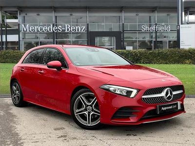 Used Mercedes A200 AMG Line Premium 161 HP (118 kW) 2020 Red Hatchback