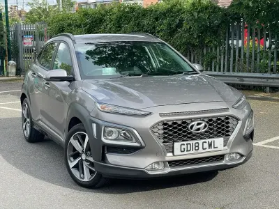 Used Hyundai Kona Premium SE 2018 Grey SUV
