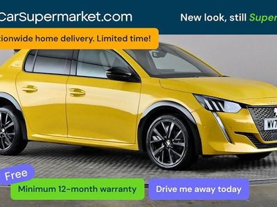 Used Peugeot 208 Premium 131 HP (96 kW) 2021 Yellow Hatchback
