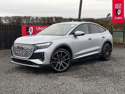 Used Audi Q4 e-tron S-Line 150 kW (204 HP) 2023 Silver SUV