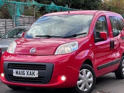 Used Fiat Qubo Trekking 77 HP (56 kW) 2016 Red MPV