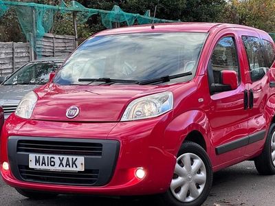 Used Fiat Qubo Trekking 77 HP (56 kW) 2016 Red MPV