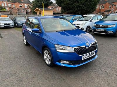 Blue Used 2020 Skoda Fabia SE L Hatchback | £8,895 (Fair price)