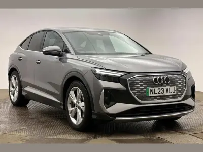 Used Audi Q4 e-tron S-Line 150 kW (204 HP) 2023 Grey SUV