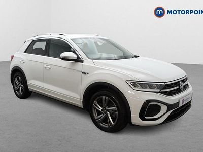 Used VW T-Roc R-line 2022 White SUV