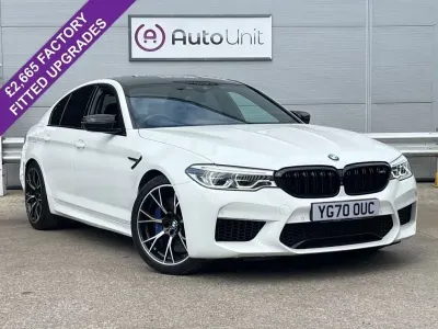 Used BMW M5 Competition Edition 2020 White Sedan