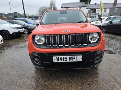 Orange Used 2015 Jeep Renegade Limited SUV | £7,670 (Fair price)