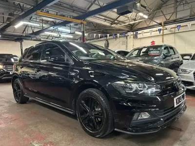 Used VW Polo R-line 2019 Black Hatchback