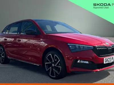 Used Skoda 110 R Monte Carlo 81 HP (59 kW) 2023 Velvet red metallic Estate