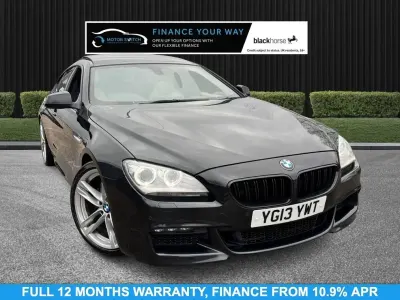 Begagnad BMW 640 M Sport 313 HK (230 kW) 2013 Svart Sportkupé