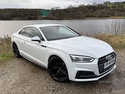 Used Audi A5 S-Line 190 HP (139 kW) 2018 White Coupe