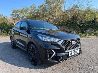 Used Hyundai Tucson N Line 115 HP (84 kW) 2019 Black SUV