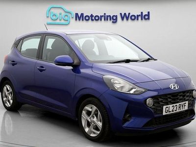 Blue Used 2023 Hyundai i10 SE Hatchback | £13,400 (Fair price)