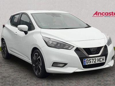 Used Nissan Micra Acenta 91 HP (66 kW) 2022 White Hatchback