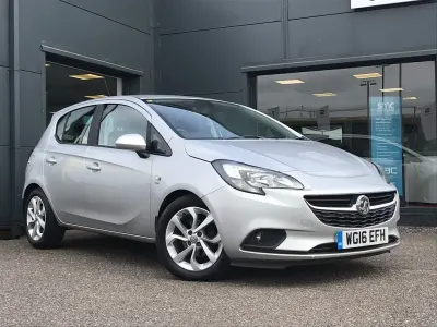 Used Vauxhall Corsa S 90 HP (66 kW) 2016 Silver Hatchback