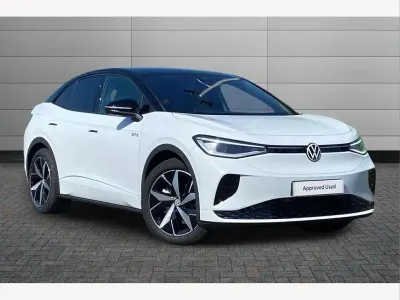 New VW ID.5 GTX 250 kW (340 HP) 2026 Glacier white with black roof SUV