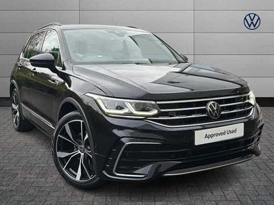Used VW Tiguan R-line 150 HP (110 kW) 2022 Black SUV