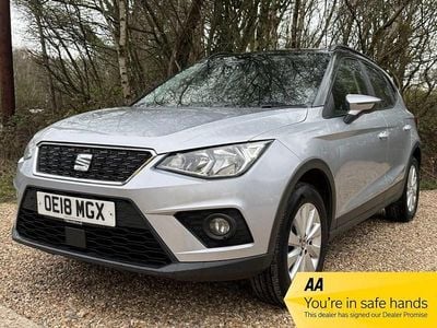 Used Seat Arona SE Technology 95 HP (69 kW) 2018 Silver SUV