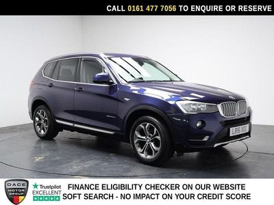 Used BMW X3 xLine 190 HP (139 kW) 2016 Blue SUV