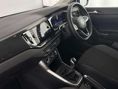 Used VW Polo Life 95 HP (69 kW) 2023 Blue Hatchback